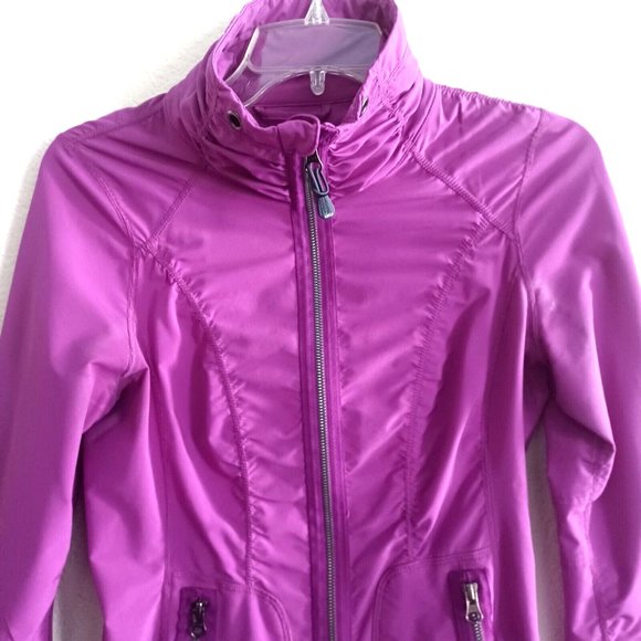 ZELLA Workout Purple Jacket zip up,sz.XS - Picture 4 of 8